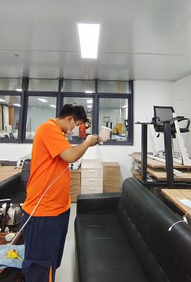 瑞派廣州新工廠除甲醛
