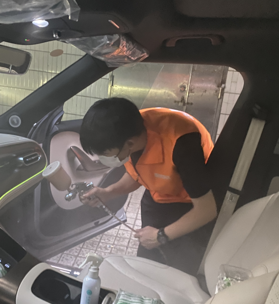 Smart汽車室內(nèi)除甲醛