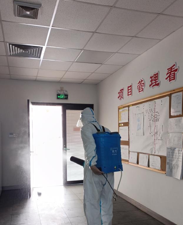 廣州銀輪熱交換系統(tǒng)有限公司防疫消殺