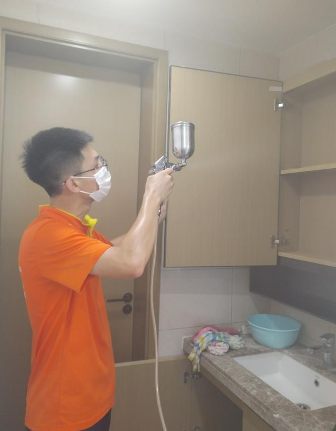 廣州增城香江天賦小區(qū)住宅除甲醛