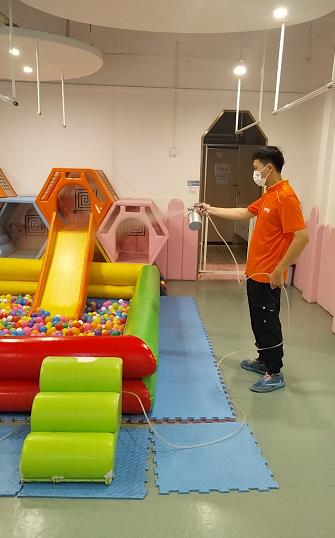 培樂思嬰幼兒成長(zhǎng)中心殺菌消毒